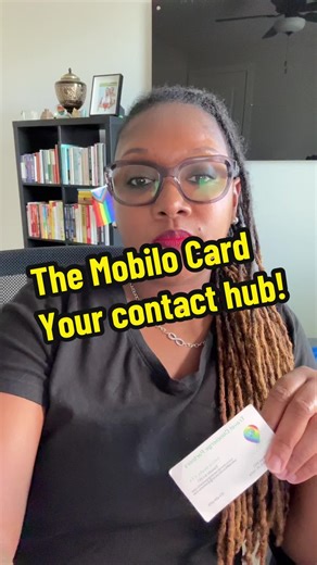 The Mobilo Card is the last business card you’ll ever have to buy. If you ever need to update any info, you don’t have to order new cards, just update it in the dashboard. I love efficiency, and this is it! #mobilocard #morethanabusinesscard #contacthub