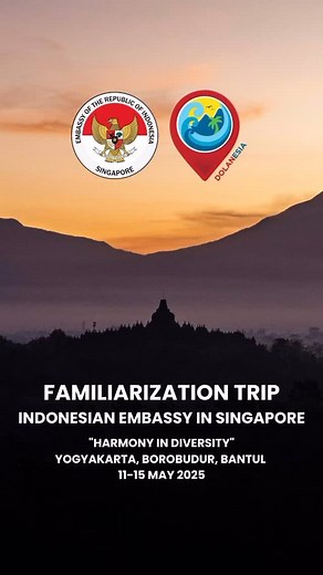 Day 3: Embracing the Heart of Java with Singaporean Influencers! From the majestic Borobudur Temple, echoing centuries of spiritual heritage, to the vibrant streets of Yogyakarta and the tranquil beauty of Bantul — today was a deep dive into Indonesia’s rich cultural soul. A true celebration of Harmony in Diversity* — thank you for sharing this journey with us! #HarmonyInDiversity #VisitIndonesia #WonderfulIndonesia #Borobudur #Yogyakarta #Bantul #FamiliarizationTrip #IndonesianWay #IniDiplomasi