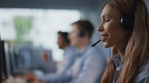 Customer Service Team Working Modern Call Stock Footage Video (100% Royalty-free) 3750232023 | Shutterstock