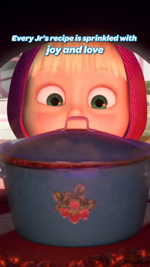 17K views · 115 reactions | Your Jr’s kitchen duty comes with extra love in every bite 來 Watch Masha & The Bear everyday at 12 PM only on Nick Jr. [Masha, Bear, Masha and the Bear] #NickJr #nickjrin | Nick Jr. India | Facebook