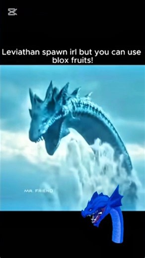 😱Leviathan spawn irl but you can use blox fruits #shorts #roblox #bloxfruits