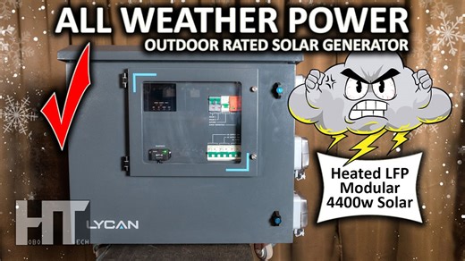 Renogy Lycan 5000 4800Wh outdoor UPS LiFePO4 solar generator power station