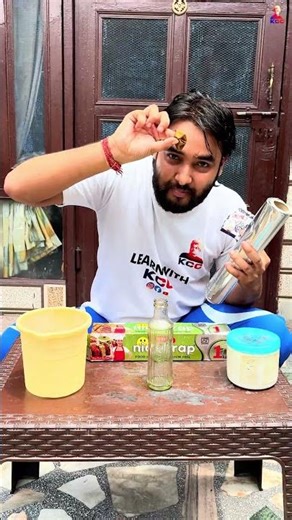 homemade flying balloon | making hydrogen gas #experiment #shorts #viral