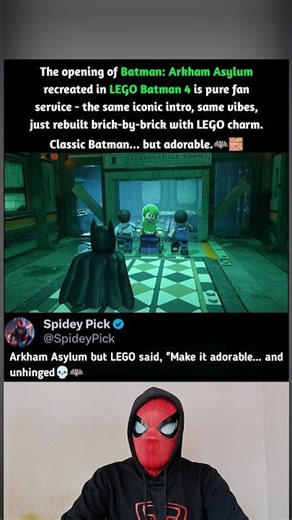 In LEGO Batman 4, Arkham Asylum's Iconic Opening Gets Rebuilt