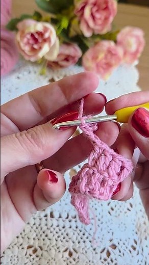 Crochet Hearts Stitch Pattern - Beautiful and Easy