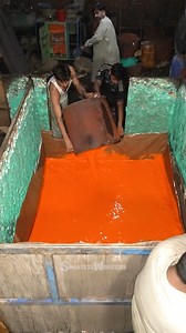 4.2M views · 55K reactions | Behind the Scenes: Crafting Polyurethane PU Sponge Orange Foam Sheets! 什 | Smartest Workers | Facebook