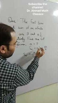 Finding G. P. | Geometric Progression (G. P.) #drahmadmathclasses #GP #gp #ICSE #CBSE #UPBoard