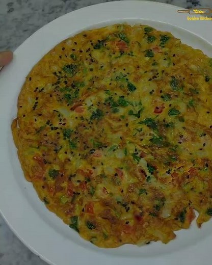 Healthy Omelette Recipe | Quick And Easy Breakfast Recipe | Golden Kitchen