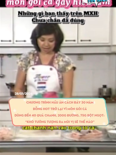 Khám Phá Gỏi Cá 30 Năm Trước với Cô Nguyễn Thị Thanh