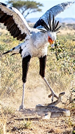 The Secretary Bird: Africa’s Snake-Hunting Specialist | Wildlife Documentary