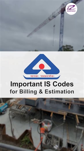 25K views · 357 reactions | Important IS codes for Billing & Estimation . . . #iscode #indianstandard #billing #constructionwork #rcc #pcc #concreting #civilengineers #reinforce | 퐑퐄퐈퐍퐅퐎퐑퐂퐄 | Facebook