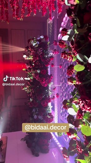 Every detail on stage crafted with precision. #WeddingStage #StageDecor #FloralBackdrop #BidaaiEvents #ElegantDetails @Quaid-E-Azam