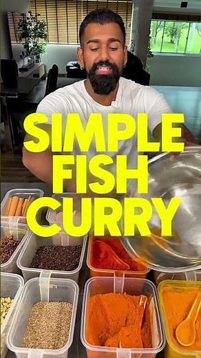 Simple Fish Curry Spice Blend