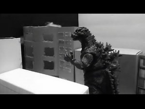 Godzilla 1954 Stop motion movie.