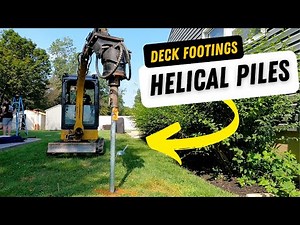HELICAL PILES FOR DECKS - Everything You Need To Know