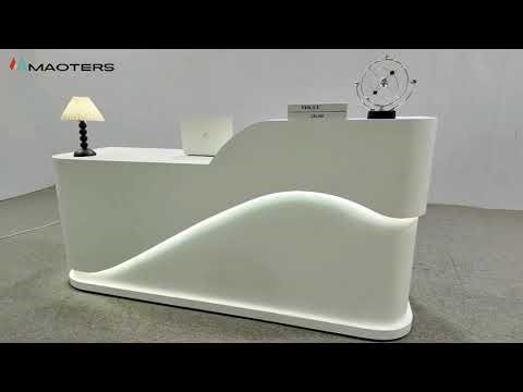 Elevate Your Front Desk Space | Modern 79-Inch Reception Desk