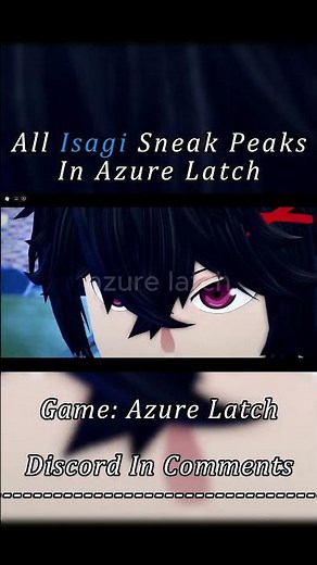 ⌈ Azure Latch ⌋ ALL ISAGI SNEAK PEAKS + MVP ANIMATIONS + ULTIMATE MOVES🔥#roblox #azurelatch