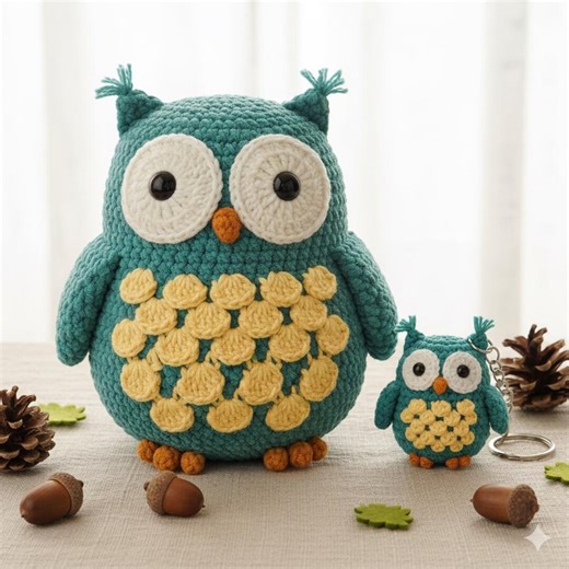 Sweet Owl Amigurumi Pattern PDF | Crochet Owl Pattern for Beginners | Kawaii DIY Plushie Tutorial | Instant Digital Download English Guide - Etsy Australia