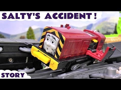 Thomas and Friends Salty Accident And Rescue Story