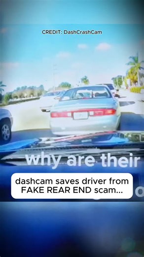 fake rear end scam on #dashcam