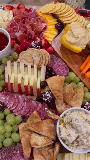 Delicious Christmas Party Appetizers and Grazing Tables