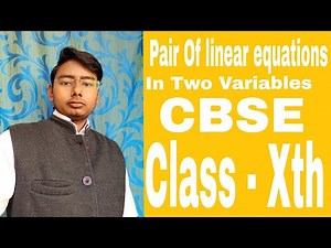 10th Math part -2 MCQ OF " Pair of Linear Equation in two variable || by Mahesh Joshi sir