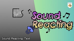 Blender几何节点中的文字特效- 响应音频的文字（中英文字幕）