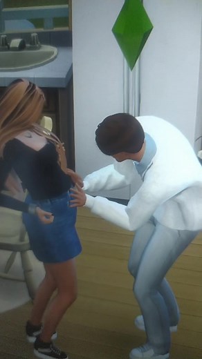 there's no way your sim starts giving birth, them for two! 💗 #sims #thesims4 #foroyoupage #fyp #foroyou #pregnancy #friendsim