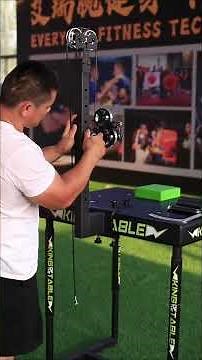 Fully Adjustable Upright Table Pulley Training System for Arm Wrestling Tables