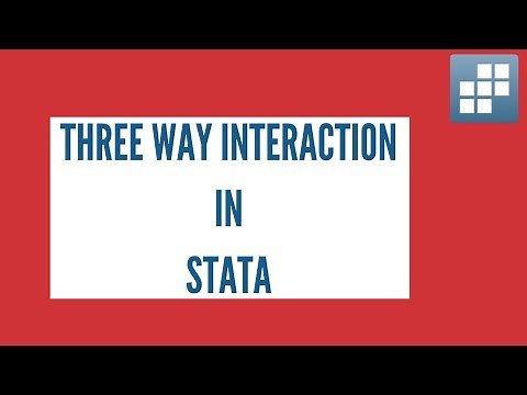 Three Way Interaction in Stata | Dummy Variable Regression Part 7