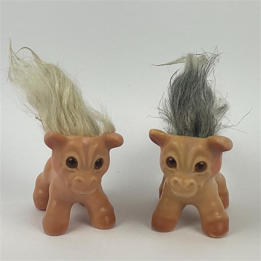 1 X Original 1964 Dam Things Pony-horse Trolls. 6cm Tall-as Found! Troll Ponies-dolls-gifts. Children’s Retro Toys. Collectable Dam Trolls. - Etsy