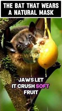Wrinkle-Faced Bat – The Bat That Wears a Natural Mask