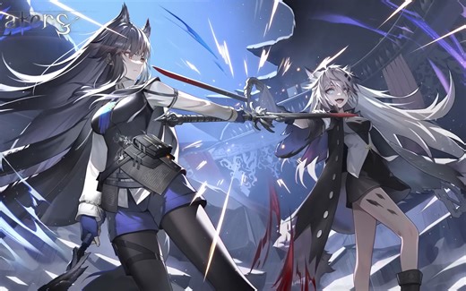 【MV/中日双字】明日方舟 德克萨斯&拉普兰德角色歌 Laters