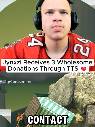 Jynxzi Plays Getting Over It with TTS Fun