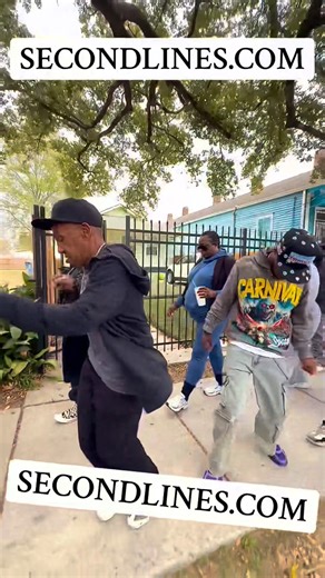 Second Lines on Instagram: "It's just a Sunday in New Orleans."