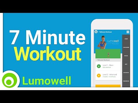 7 Minute Workout - Lumowell App - Android and Apple iOS