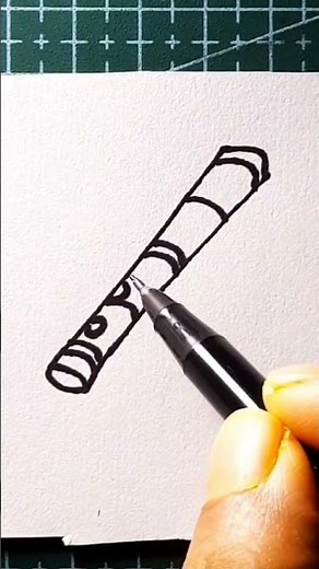 Musical instruments drawing Flute 🪈#art #drawing #drawingtutorials