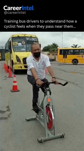 Training bus drivers to understand cyclist