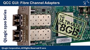 QLogic KnowHow: QConvergeConsole GUI: Fibre Channel Adapters