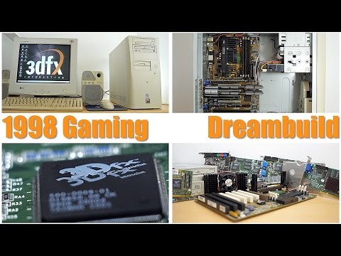 1998 Gaming Dreambuild! Pentium II 450, 3DFX Voodoo 2 sli