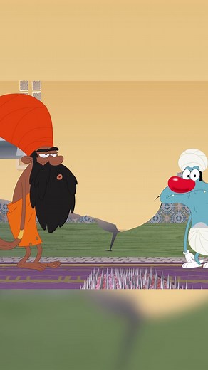 😎 The carpet of nails #oggyandthecockroaches #cartoon #animation #xilam | Oggy and the cockroaches