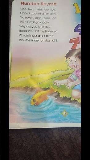 12345 Once I caught a fish Alive Nursery Rhymes #onetwothreefour #Numberrhyme