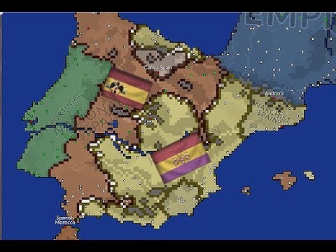 Spanish civil war animated in AOC