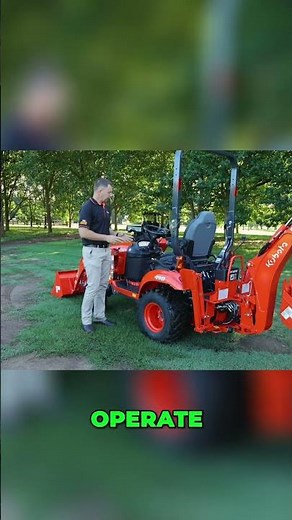 Kubota BX23S Tractor - Easy Operation & Key Features #kubota #shorts