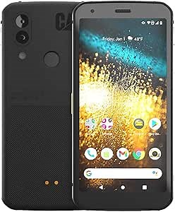 CAT S62 T-Mobile - 4G Rugged Smartphone (IP68, MIL SPEC 810H, Super Bright 5.7" FHD+ Display, 4000mAh Battery, 4GB RAM / 128 GB ROM) - Black