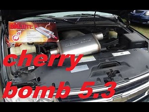 5.3 lm7 cherry bomb salute muffler