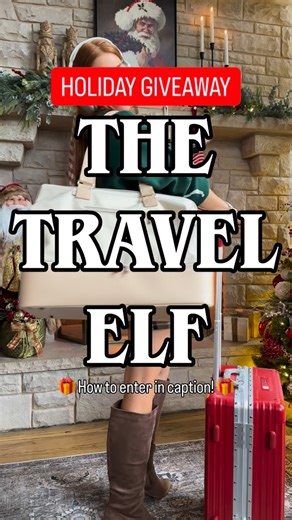 Jenn Todryk on Instagram: "DAY THREE GIVEAWAY: The Elf that’s in her TRAVEL era 🥰 HOW TO ENTER: just “like” this reel, drop a comment below and make sure you’re following me! Sharing this reel in your stories is an extra entry and you can comment as many times as you like! ✨ GOOD LUCK! 🤩🫶🏼🎁 The winner will be announced in stories and here on this post! YAY DAY THREE OF SEVEN DAYS OF ELVES! I will be doing daily giveaways until December 6th, something I’ve loved doing for the past SIX years!