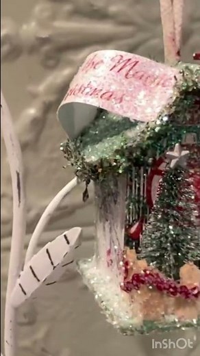 Easiest Way to Make (Sturdy) Putz Houses!