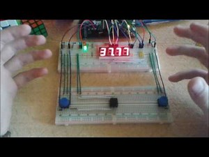 Arduino rubik's cube timer