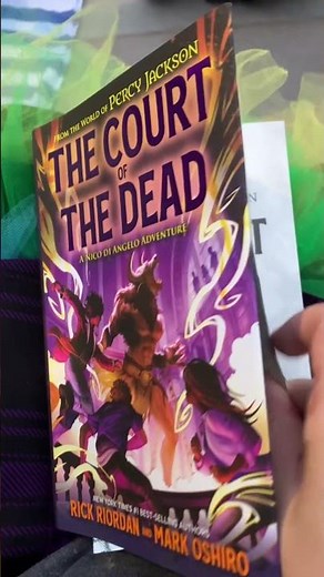 AT THE COURT OF THE DEAD EVENT!! #percyjackson #thecourtofthedead #thesunandthestar #pjo #hoo